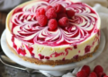 Himbeerwirbel-Käsekuchen