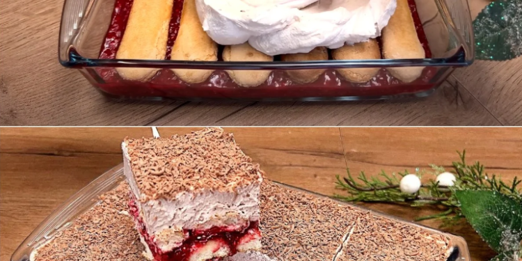 Himbeertiramisu mit Ricotta-Käse