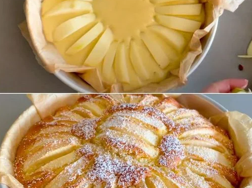 Weicher Apfelkuchen: das Rezept für ein einfaches und leckeres Dessert