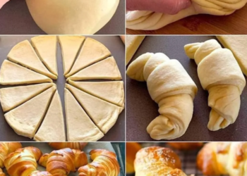 Super weiche Croissants