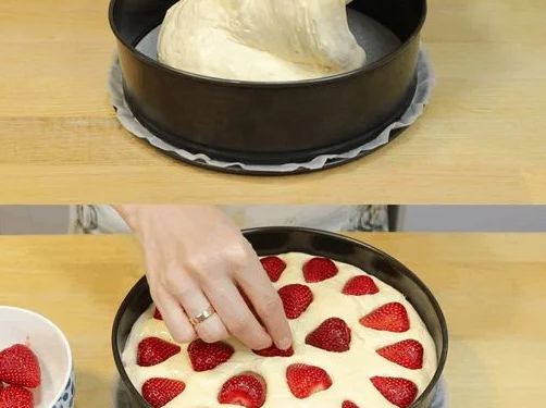 Erdbeerkuchen