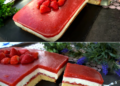 Erdbeerkuchen mit Vanillepudding – Sehr cremig, sehr lecker!!