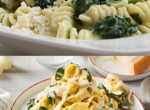 Spinat Frischkäse Soße ????????