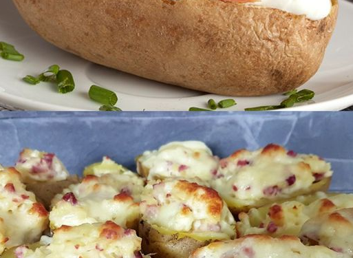 Gefüllte Kartoffeln