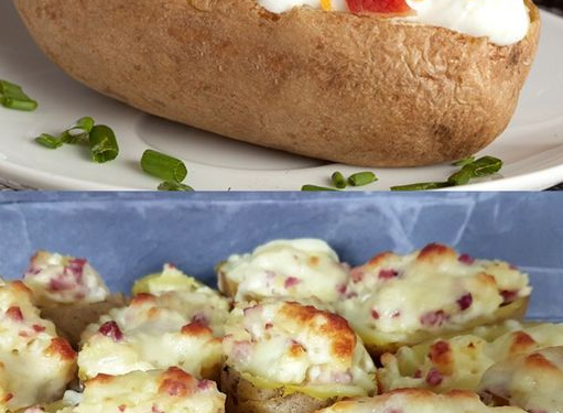 Gefüllte Kartoffeln