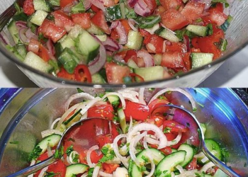 Türkischer Tomatensalat, super würzig !