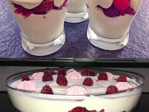 Mascarpone Himbeertraum