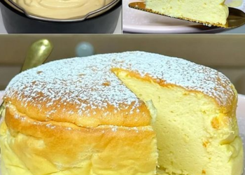 Wolkenkuchen mit Joghurt