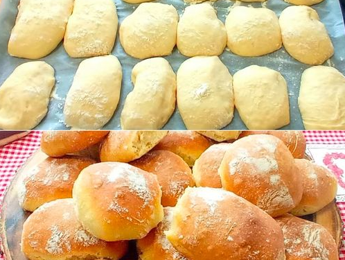 Bäcker Brötchen mit 3 Zutaten, Die leckersten Brötchen die ich bisher nachgebacken habe
