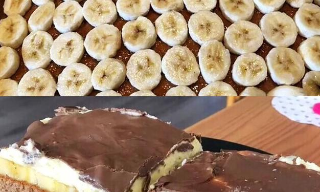 Fantasticher Banenkuchen vom Blech, Blitzrezept für ultra-saftigen Dessert