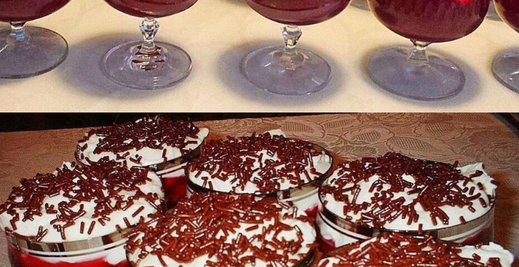 Schneewittchen Dessert in 3 Minuten