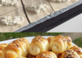 Omas Hefehörnchen mit Schafskäse, das essen alle gern sooo lecker!