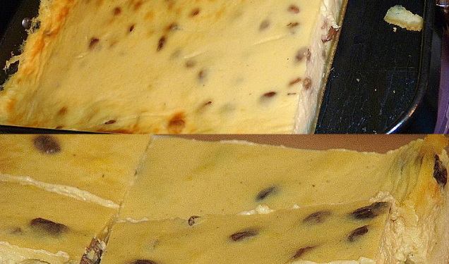 Omas cremiger Schmandkuchen mit Pudding Rezept