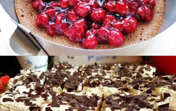 Einen Schwarzwälder Kirschkuchen mögen einfach alle gerne