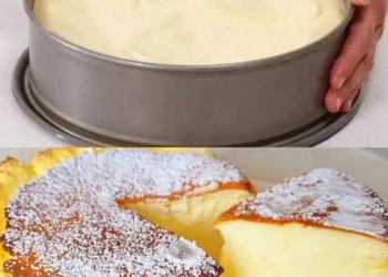 Ultracremiger Quarkkuchen ohne Boden in 5 Minuten im Ofen: Ich backe Käsekuchen nur noch So!