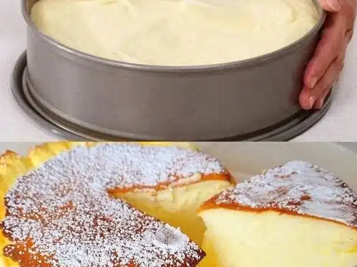 Ultracremiger Quarkkuchen ohne Boden in 5 Minuten im Ofen: Ich backe Käsekuchen nur noch So!