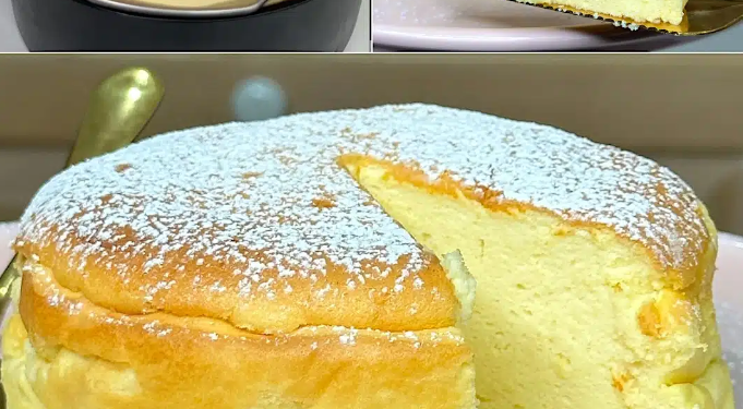 Joghurt-Wolkenkuchen: der weichste Kuchen aller Zeiten!