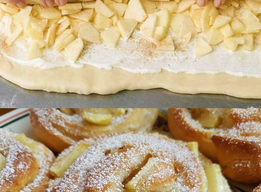 Superschnelle Apfelschnecken die backe ich 2x im Woche