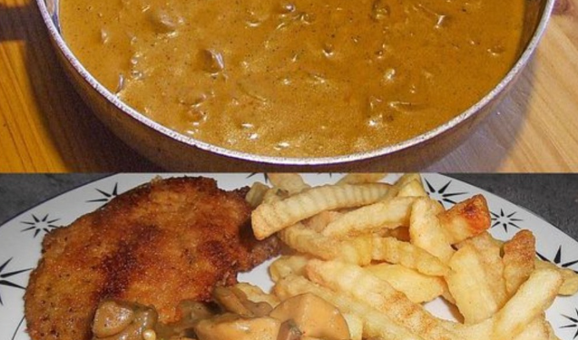 Die Sauce ist soooo lecker! – Jägersauce, da kommt kein Jägerschnitzel im Restaurant dran