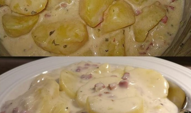 Bechamel – Kartoffeln