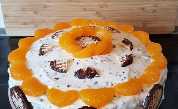 Schokokuss- Mandarinen Torte, megalecker und so einfach zubereitet