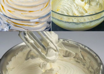 Buttercreme mit 3 Zutaten