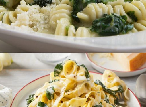 Spinat Frischkäse Soße ????????