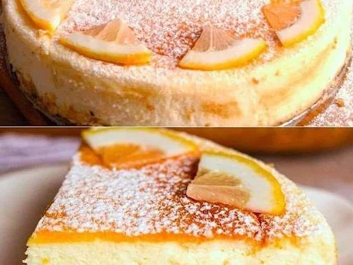 Käse-Soufflé-Kuchen: so fluffig und weich!