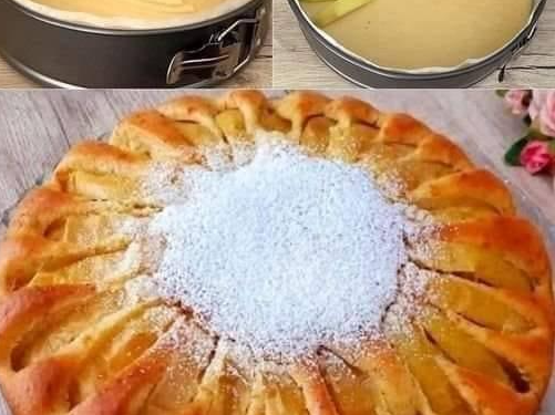 Flauschiger Apfelkuchen