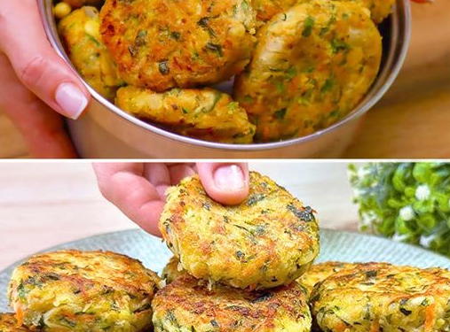 Schnelle Gemüsefrikadellen Ein Rezept, das mir geholfen hat Gewicht zu verlieren