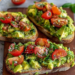 Avocadobrot mit Tomaten sie brauchen 8 Scheiben Kornbrot