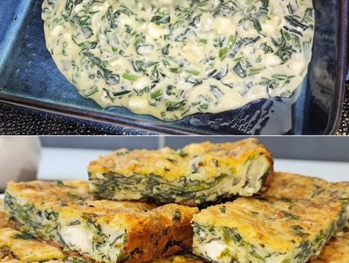 Spinatpita mit 250 g Topfen die 2x im Woche backe