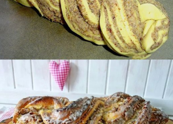 Der beste Nusszopf dass ich je gebacken habe mit 100 g Haselnüssen