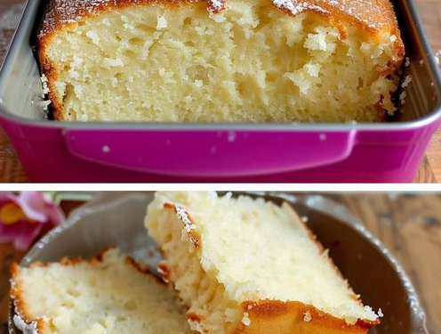 Omas Vanillepudding Kuchen mit Vanillepudding ein Tassenrezept