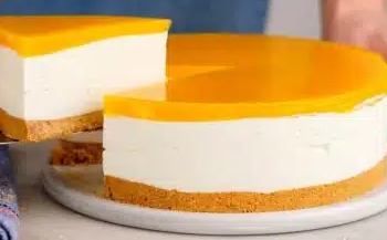 Quark Pfirsich Sahnetorte, der perfekte Sommerkuchen