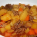 Bunter Hackfleisch von Rind Gemüse-Eintopf Rezept