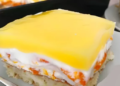 Ein einfacher, leckerer und frischer Mandarinenkuchen !
