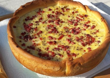 Schwäbischer Zwiebelkuchen