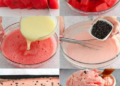 Wassermeloneneis: kühl und cremig, ein Genuss an heißen Sommernachmittagen!