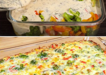 Brokkoli Käse Auflauf 100x besser als Fleisch in 20 Minuten gebacken