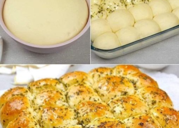 Selbstgemachte Knoblauchbrötchen