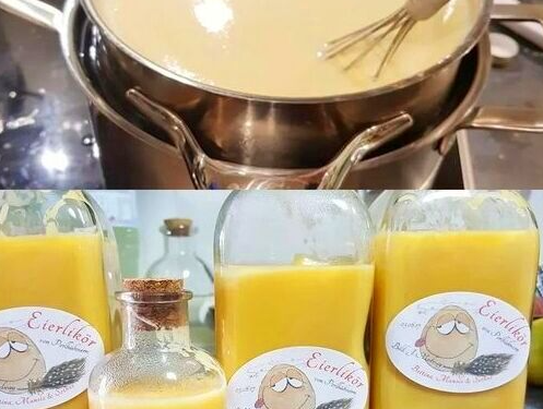 Schmeckt dermassen gut, Eierlikör mit 300 ml Sahne