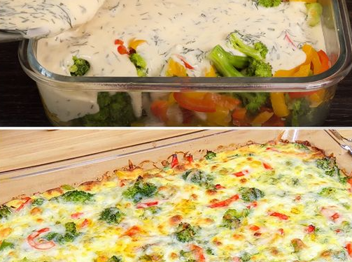 Brokkoli Käse Auflauf 100x besser als Fleisch in 20 Minuten gebacken