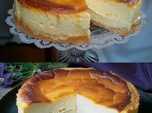 Quarkkuchen mit 900g Quark in 5 bis 10 Minuten im Backofen