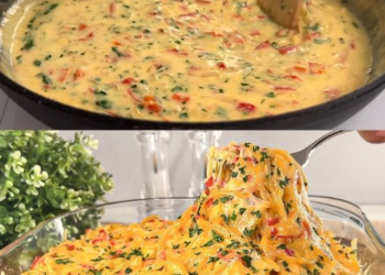 Ich habe noch nie so leckere Spaghetti gegessen mit 100 g Parmesan
