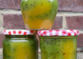 Mango Kiwi Marmelade für 6 Gläser einfach zuzubereitend