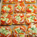 Heute Morgen Tomaten Mozzarella Toast im Ofen gebacken