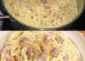 Spaghetti Carbonara in 30 Minuten auf dem Tisch