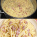 Spaghetti Carbonara in 30 Minuten auf dem Tisch