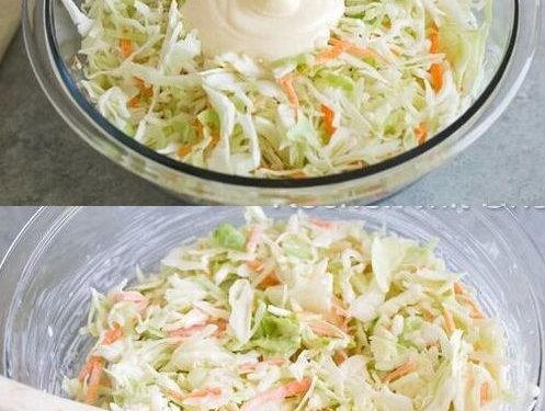 Jamie Oliver’s Salat mit 1 kg Weißkohl & 150 ml Mayonnaise
